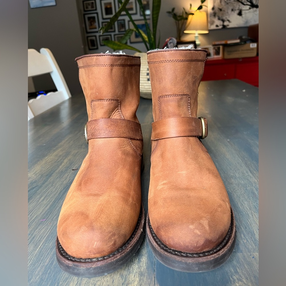 Frye Leather Shearling Lined Women’s Boots